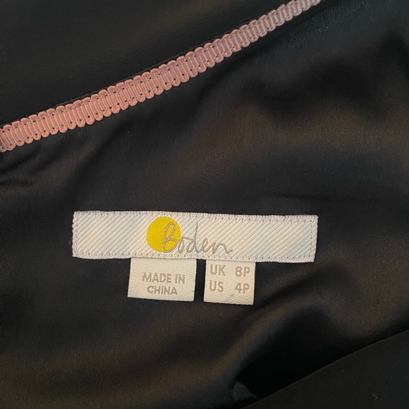 Boden Black Sleeveless Jumpsuit with Wide-Leg Design - Picture 3 of 3